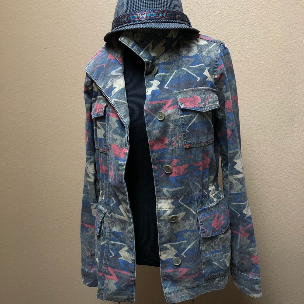 Urban Outfitters Ecote tribal utility jacket Small